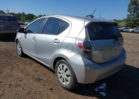 2012 Toyota Prius C Three z USA, uszkodzony, nr VIN JTDKDTB30C1507257